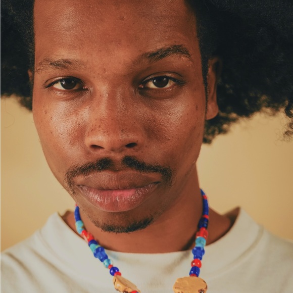 HANDMADE POLYMER CLAY COOKIE MONSTER NECKLACE - Picture 3 of 5